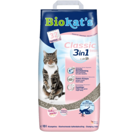 Gimborn Biokat's Classic Fresh 3in1 with Baby Powder